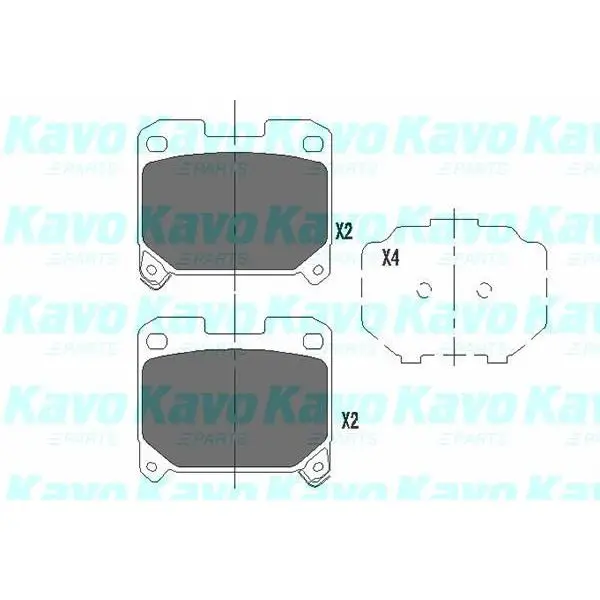 Brake pads TOYOTA CELICA 2.0 94-97/3.0 SUPRA 93-98 rear | Автомобили и мотоциклы