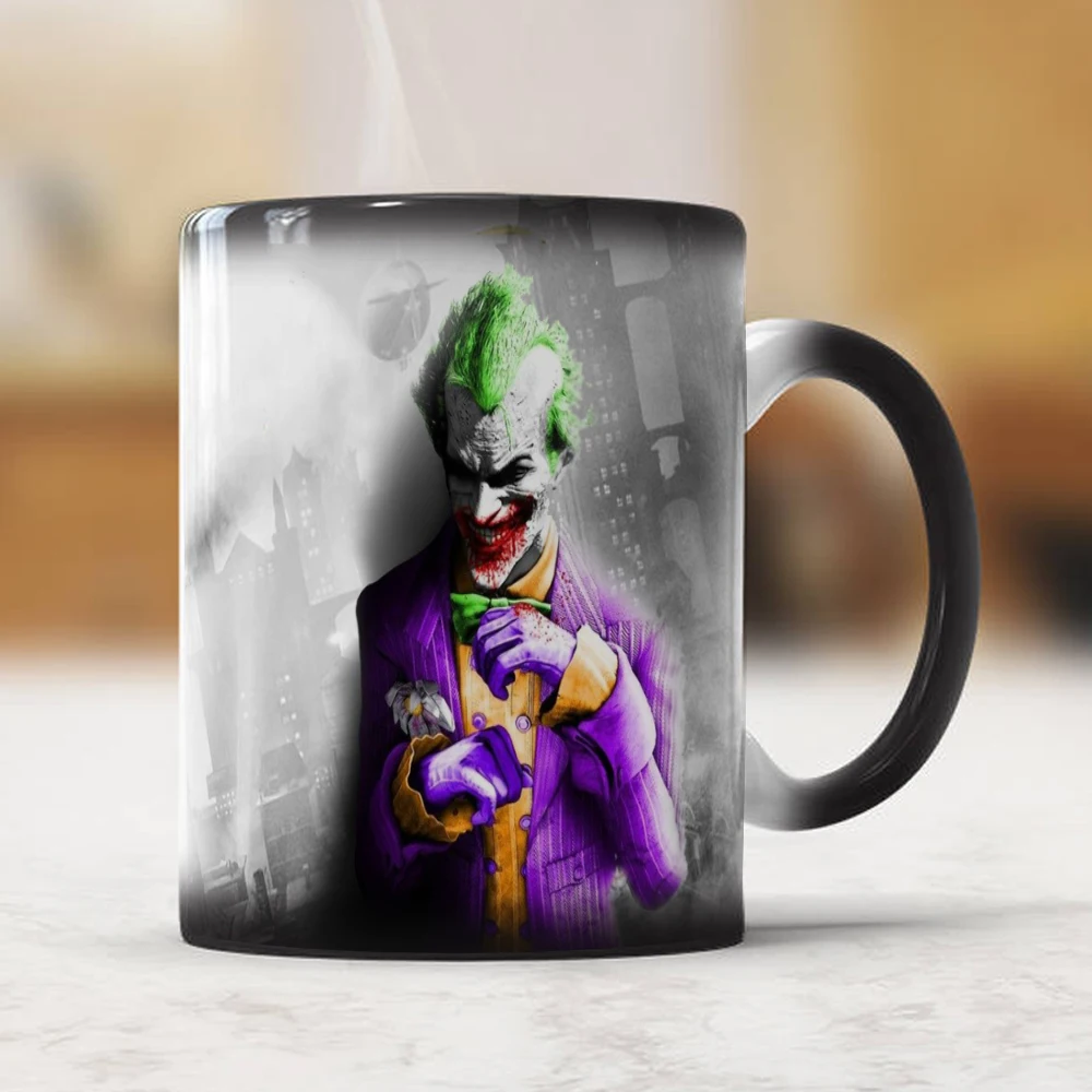 the Joker Coffee Mug 11oz Ceramic Color Changed Mugs coffee Cups Christmas Gift | Дом и сад