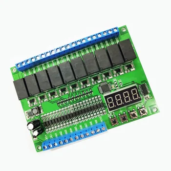 

10 way relay control module / board PLC delay / self lock / Interlock / inching / sequence start stop