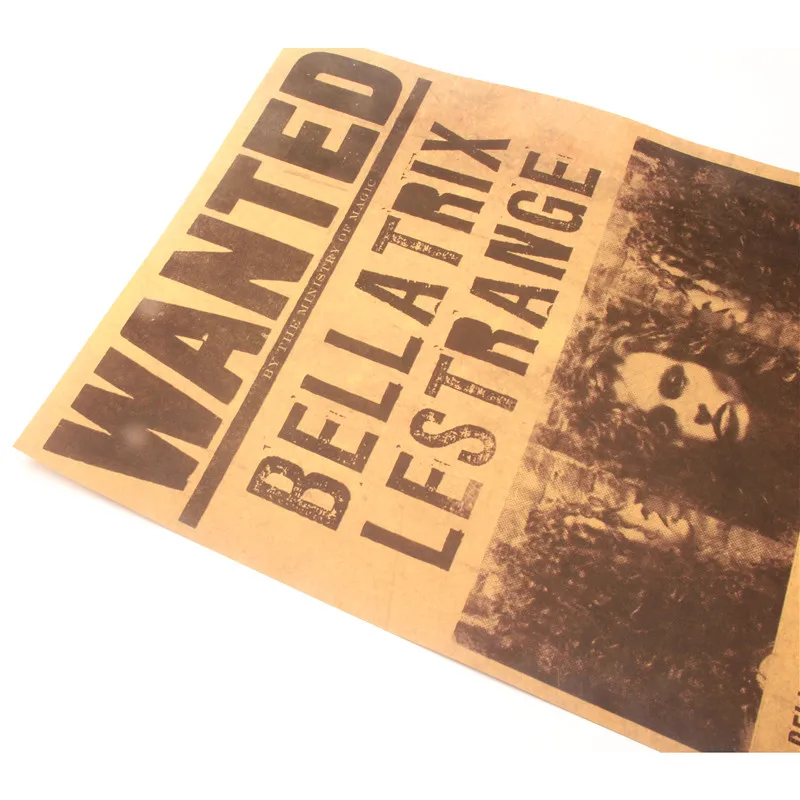 Винтажный цельный плакат Bellatrix Lestrange домашний декор декоративная настенная