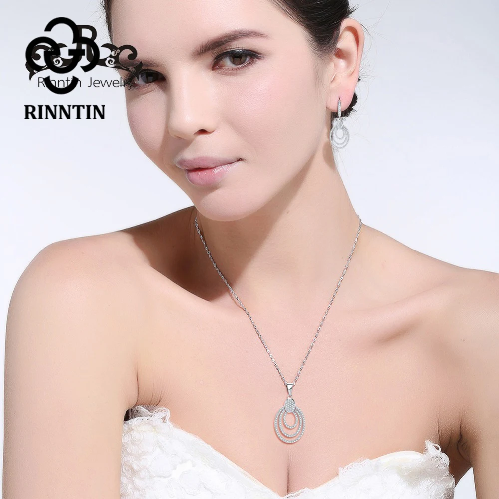 Женский комплект из колье и серёг серебра 925 пробы|jewelry sets|necklace anecklace designer |