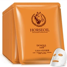 BIOAQUA маска для лица с лошадиным маслом увлажняющая маска для лица контроль жирности маска для ухода за кожей