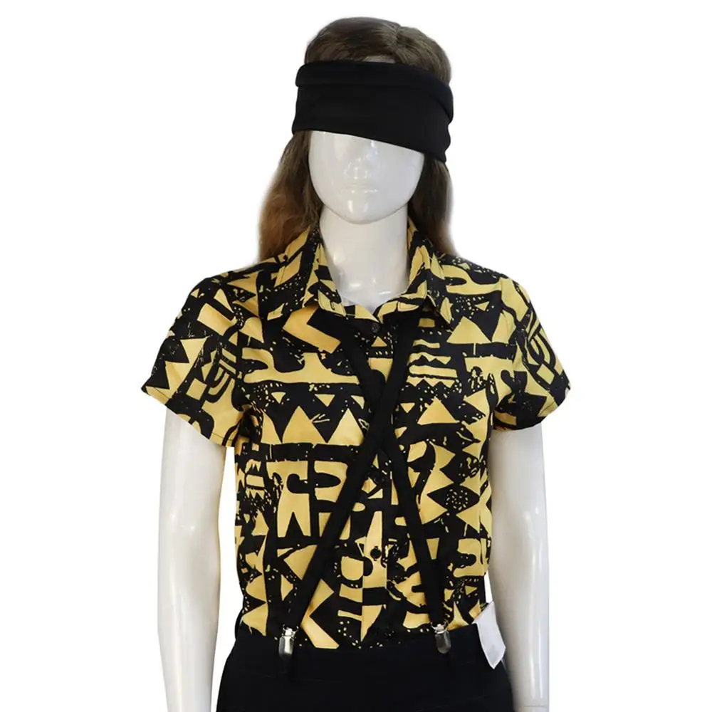 

Stranger Things 3 Cosplay Costume Eleven Battle Shirt Girls Women Halloween Carnival Costumes T-shirt