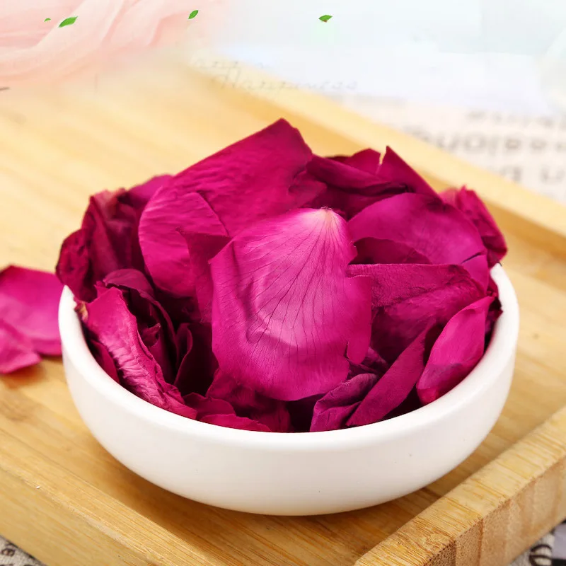 50g Dried Rose Petals Natural Flower Bath Spa Whitening Shower Dry