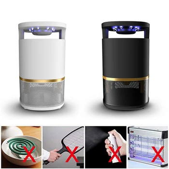 

3W Low noise UV light Mosquito Killer Electric Catcher LED Lamp For Bedroom Light Control Indoor 3 Modes