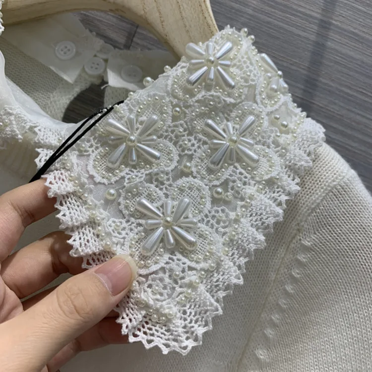 Luxury Brand Beading Sweater Shirt 2020 Early