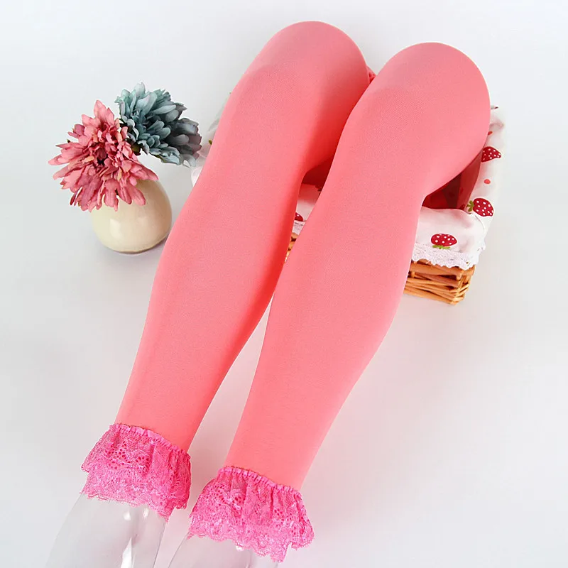 梦源蕾丝花边九分裤12