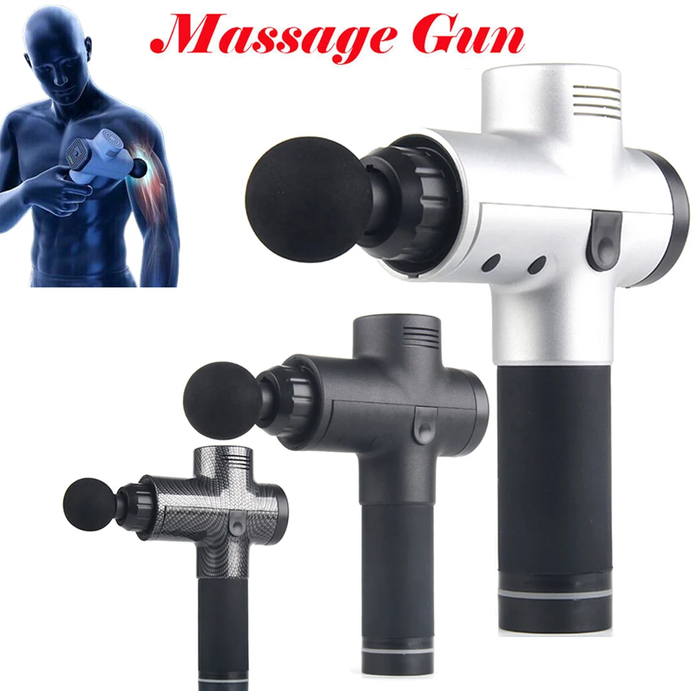 Мышечный массажный пистолет ручной здоровья мышечный массажер высокочастотная вибрация Релаксация Фитнес для похудения массажный пистолет