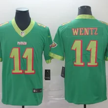 Stitiched, Philadelphia 7 Sam Bradford, 11 Carson Wentz 20 Brian davkins 43 Darren Sproles Elite для мужчин Eagles Jersey