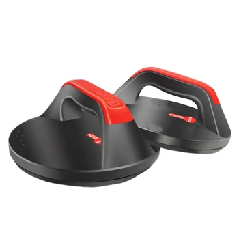 

1 Pair Arms Nonslip Handle Workout Chest Round Base Support Body Building Push Up Stand Equipment Ergonomic Exercise Back Gym