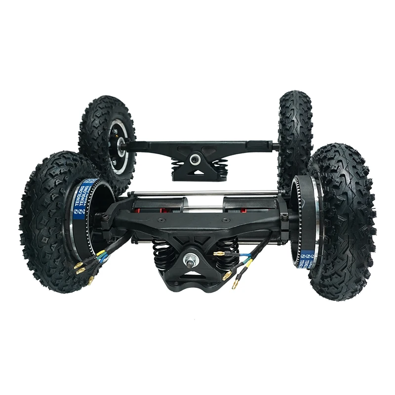 

NEW Electric Skateboard 1650W Off-Road Electric Longboard with Dual Motor 2x1650W Four-Wheel Drive DIY Pneumatic Wheel Flipsky