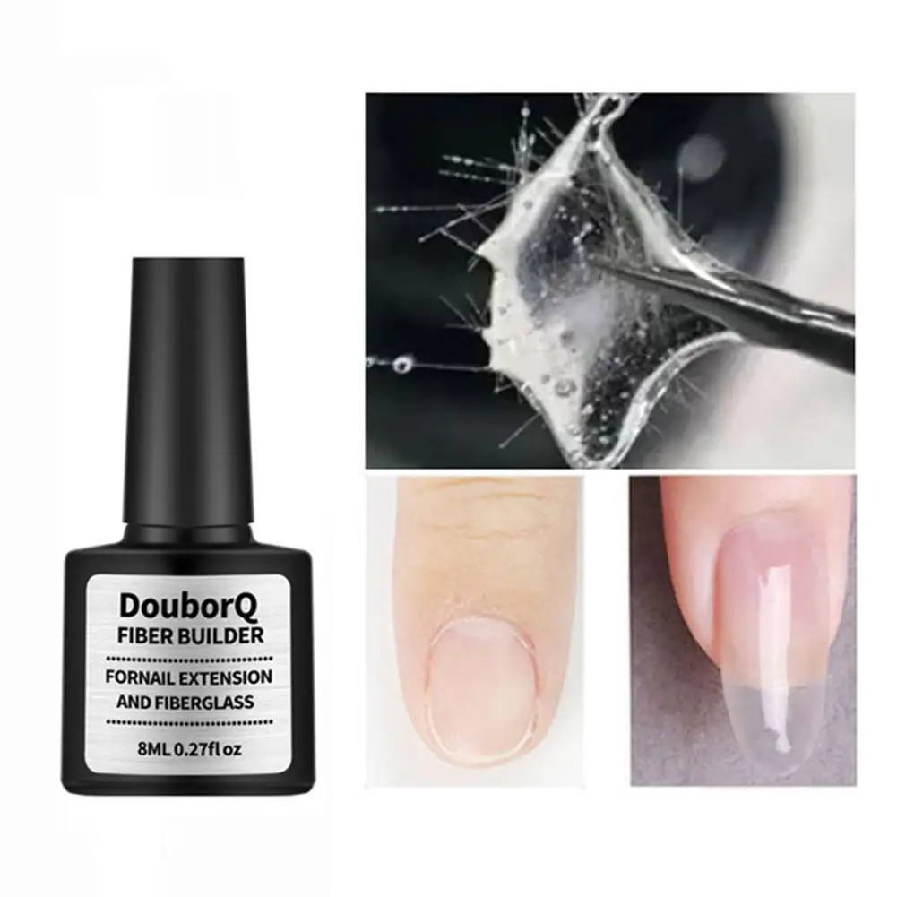 8 мл набор гелей для ногтей, гель для наращивания ногтей, Ремонтный гель из стекловолокна, набор инструментов для наращивания ногтей для женщин, косметический макияж
