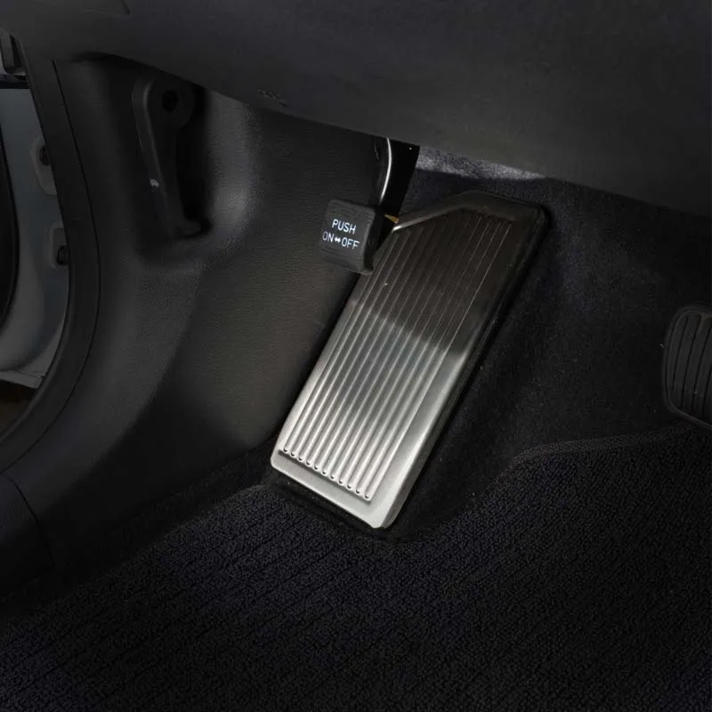 Stainless Steel Foot Rest Footrest Pedals Pad Accessories For Hyundai Tucson TL Palisade NEXO Grandeur Azera 2015-pedal cover,stainless steel pedal cover