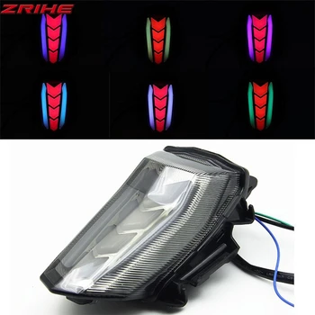 

Rear Tail LED Running Flashing Light Stop Brake Blinker Taillight Turn Signals Flasher For YAMAHA YZF R15 V3 YZFR15 V3 2017-2020