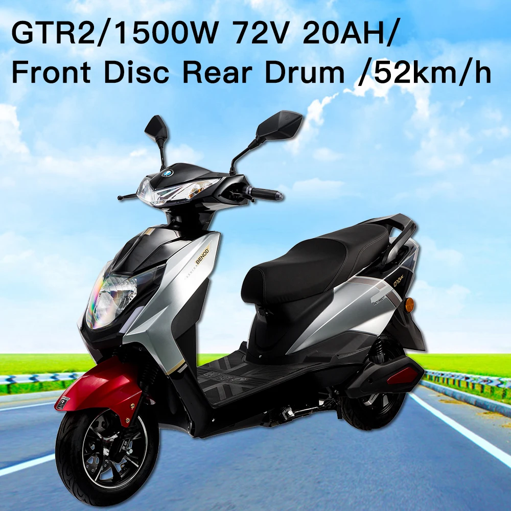 GTR2 1500W Electric Motorcycles Scooter Moto Electrique For Adult Women Men High Speed Comfortable Disc Brake Electrica |