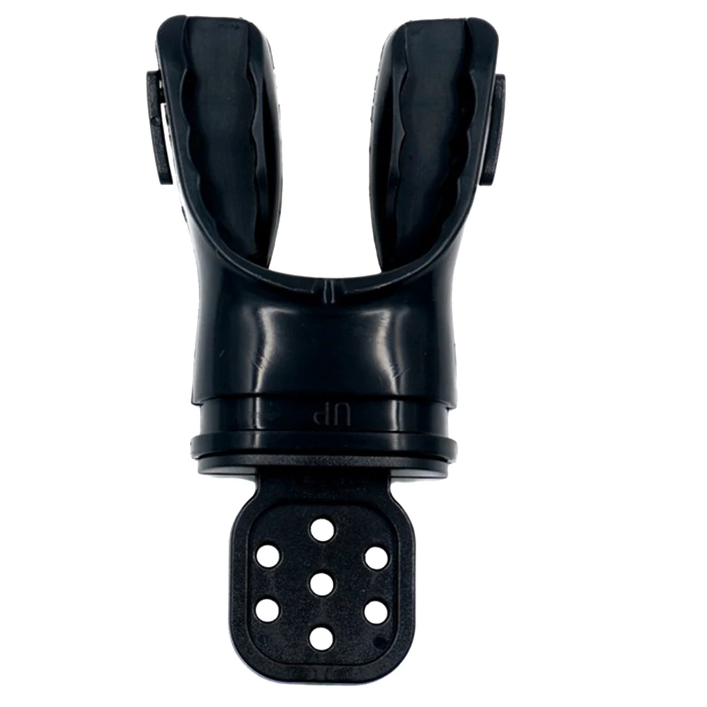 Scuba Diving Silicone Comfort Moldable Bite Mouthpiece With Regulator Scuba Diving Mouthpiece