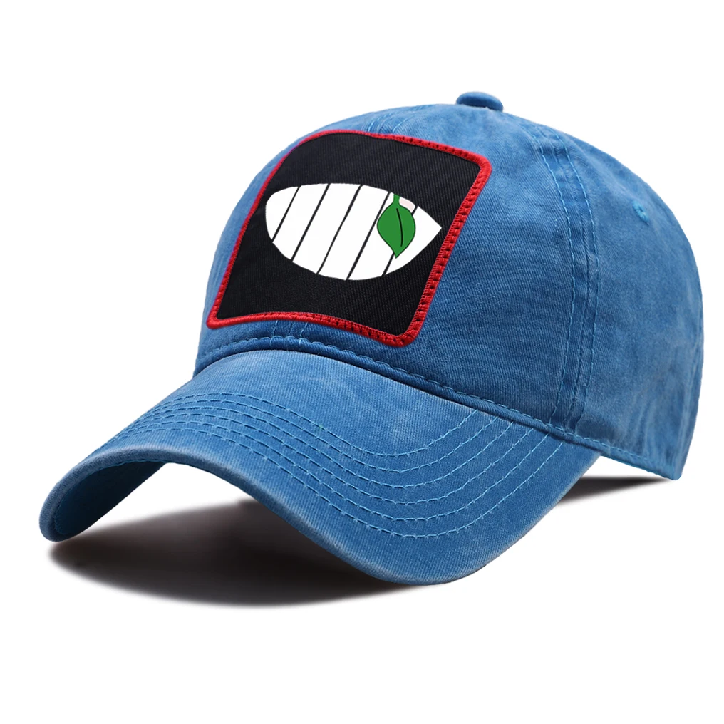 

Hip Hop Funny Big Mouth Print Baseball Cap Sunscreen Unisex Riding Sun Hat Outdoor Summer Baseball Caps Breathable Snapback Hat