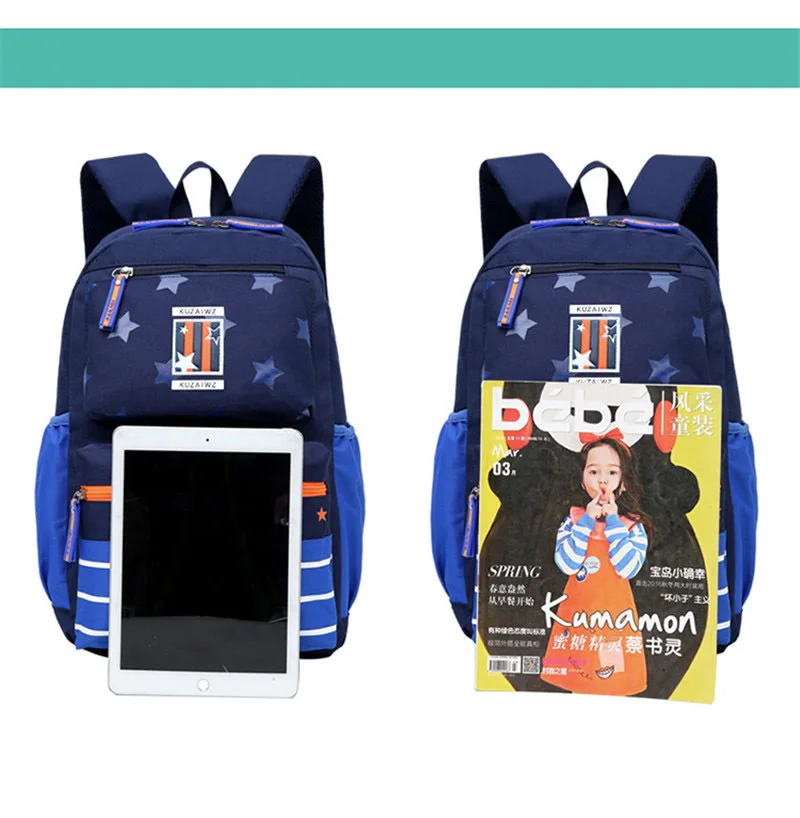 Детские школьные сумки в полоску для мальчиков и девочек, модные ультралегкие удобные школьные рюкзаки, Детские рюкзаки mochila