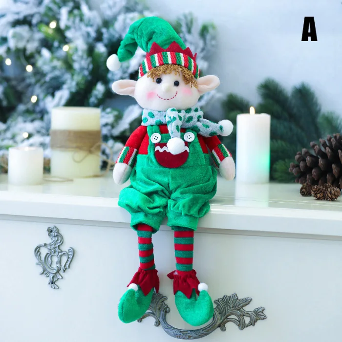 2019 новые плюшевые эльфы игрушки куклы елочные украшения Xmas Декор Подарки на Новый год