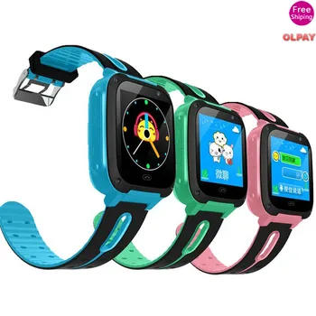 

Kids Smart Watch S4 GPS Call Watch Children Bracelet with Music Game Camera Sim Card Anti-lost Baby Smartwatches for IOS Andriod