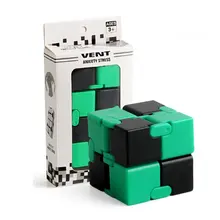 Волшебный неограниченный волшебный декомпрессионный куб складной кончик пальца кубик для снятия напряжения головоломка креативная игрушка