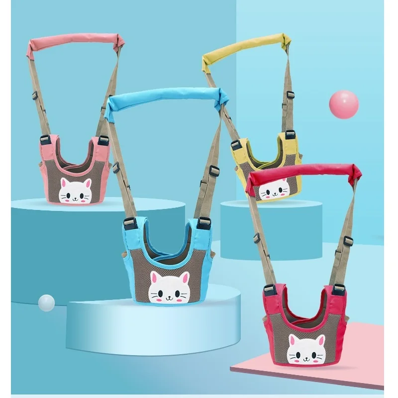 

Toddler Baby Walking Harnesses Backpack Leashes Children Kids Assistant Learning Safety Reins Harness Walker Stand Walk Training