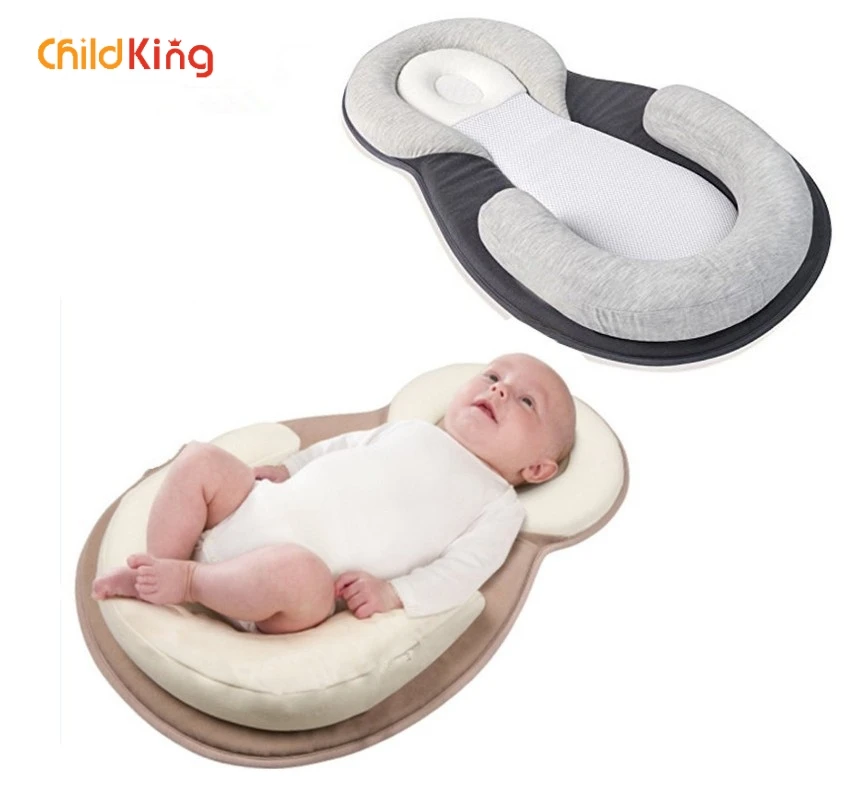 

Baby pillow baby latex shaped pillow anti-deviation head correction headrest organic cotton breathable headrest