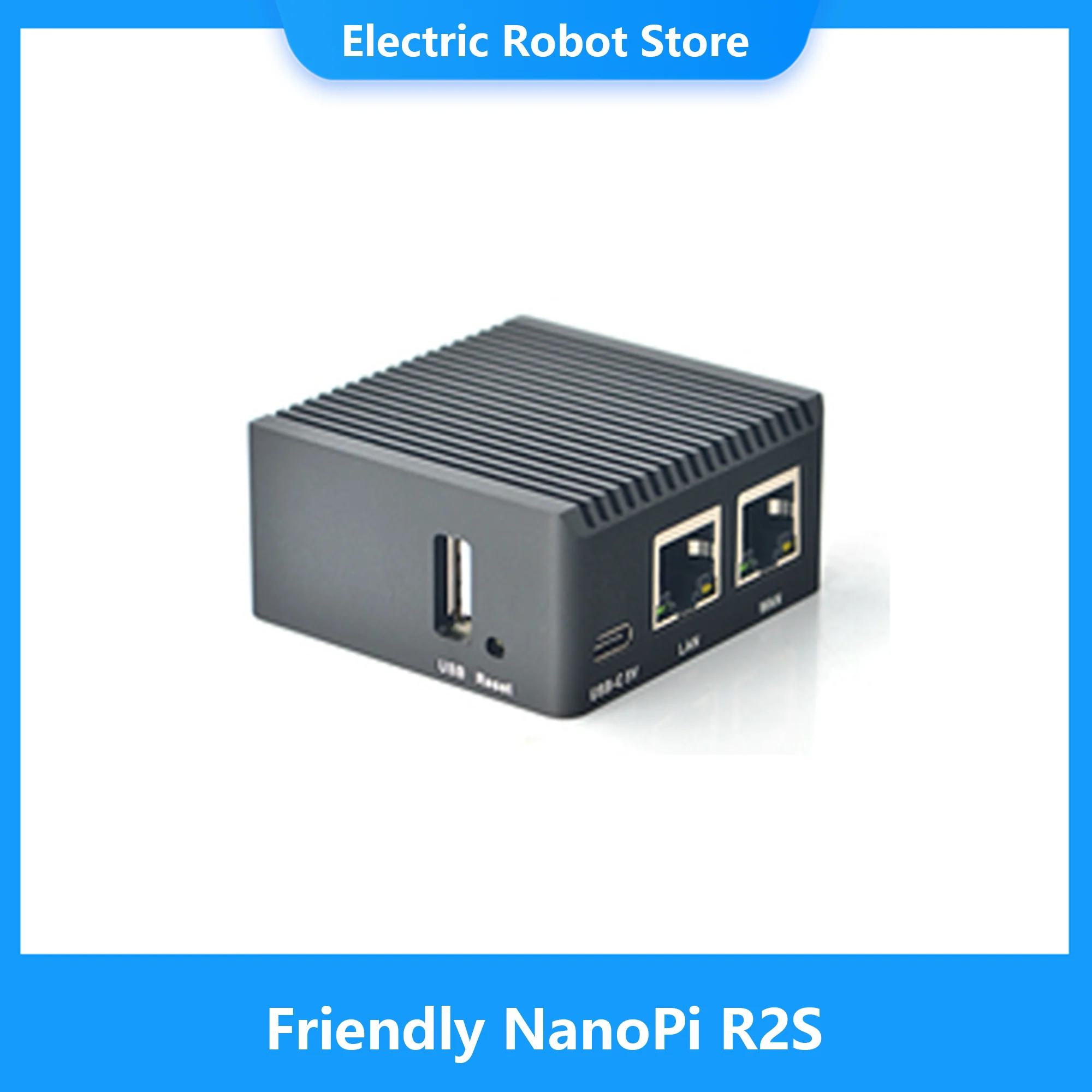 ģȭ  NanoPi R2S Oficial ݼ  OpenWrt ý RK3328 ̴   ⰡƮ Ʈ 1GB  ޸