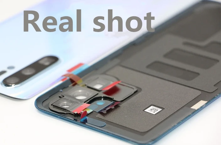 Задний корпус для huawei P30 Pro задняя крышка стеклянная батарея с объективом камеры Замена для huawei P30 Задняя крышка батареи