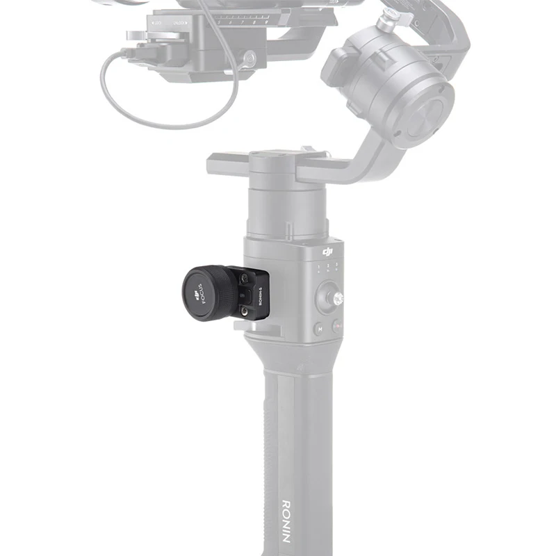 DJI Ronin-S Focus Wheel mounts onto the 8-pin port of the Ronin-S handle to help control camera focus compatible with Ronin S-5