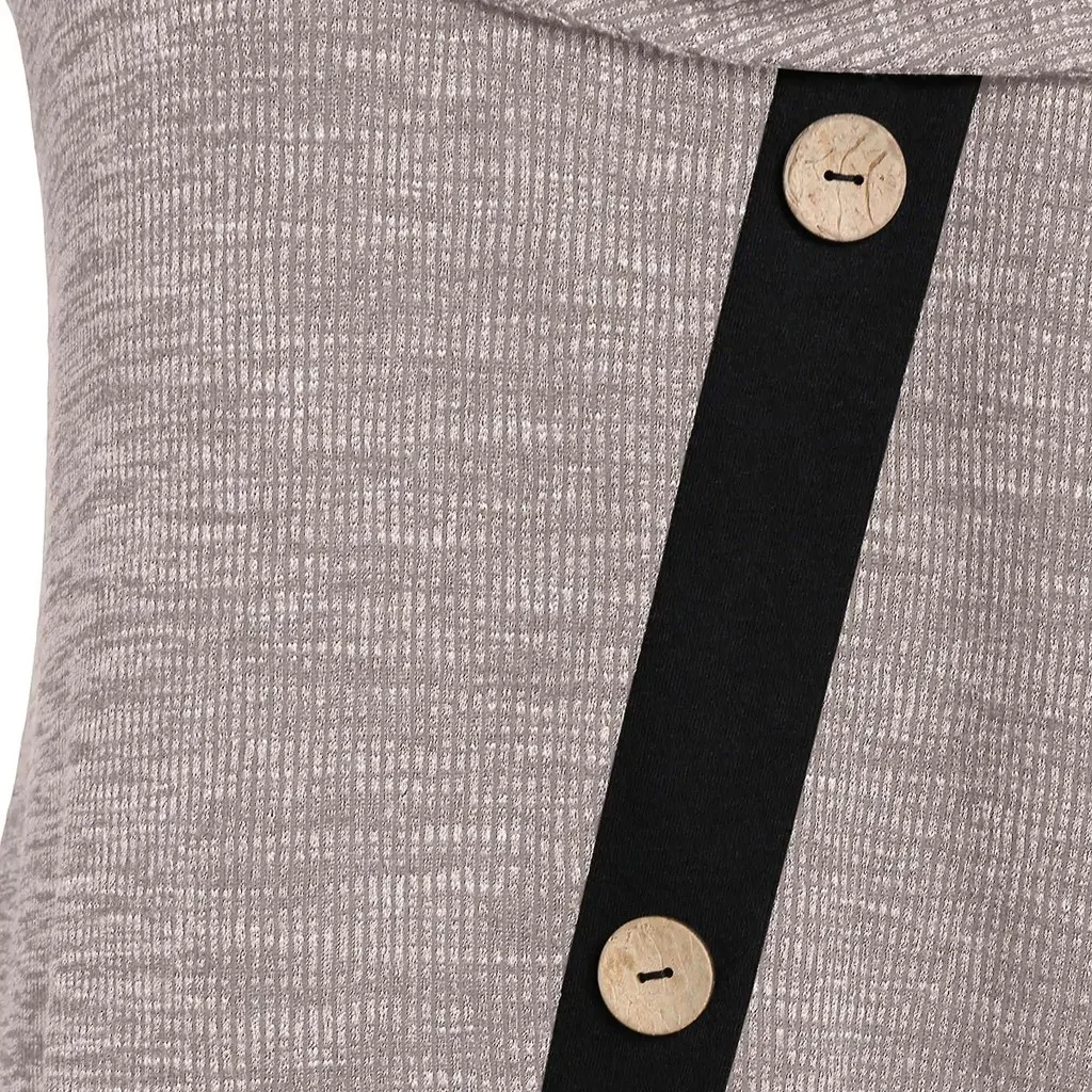 Плюс размер 5XL модная необычная блузка Повседневная зимняя Женская туника с круглым вырезом Топы женские рубашки с длинными рукавами Blusas пуловер