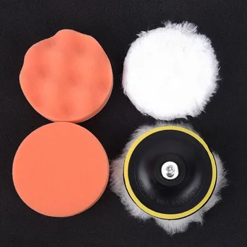 

6Pcs Waxing Pads Polisher Buffer Polishing Wear resistance Self-sharpening