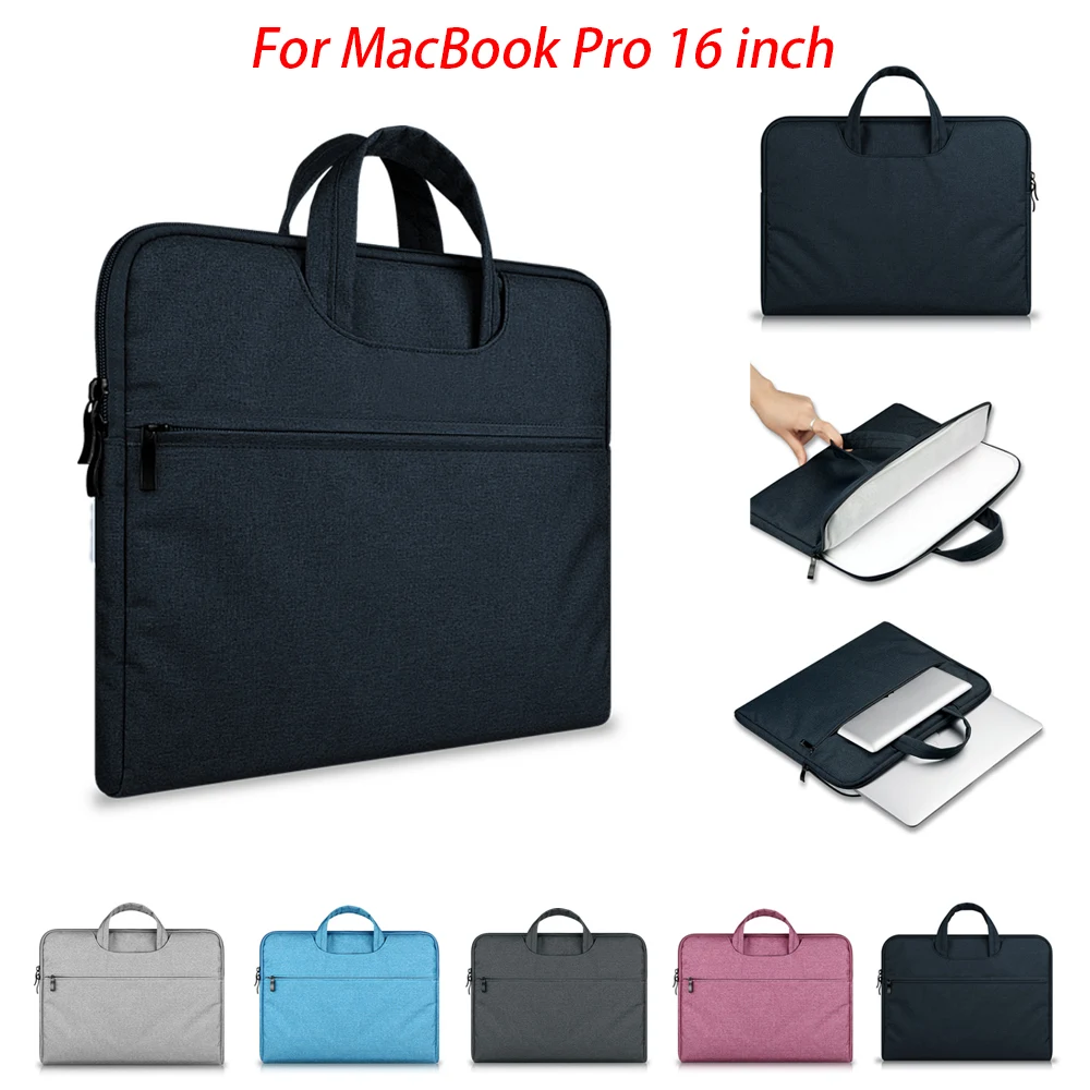 

For MacBook Pro 16 Inch Hand Bag Nylon Notebook Bag Protective Dustproof Liner Package For Macbook Air Macbook Pro Case