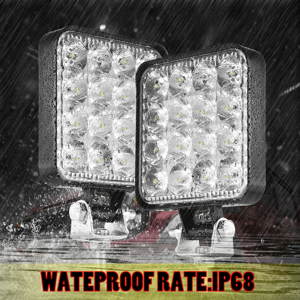 Led light bar 48w Led bar 16barra Led car light For 4x4 led bar offroad SUV ATV Tractor Boat Trucks Excavator 12V 24V work light Led light bar 48w Led bar 16barra Led car light For 4x4 led bar offroad SUV ATV Tractor Boat Trucks Excavator 12V 24V work light