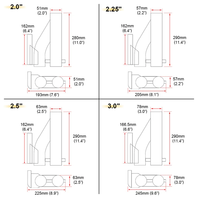 무선 원격으로 제어하는 이중 밸브 전기 배기 차단 밸브 머플러 키트