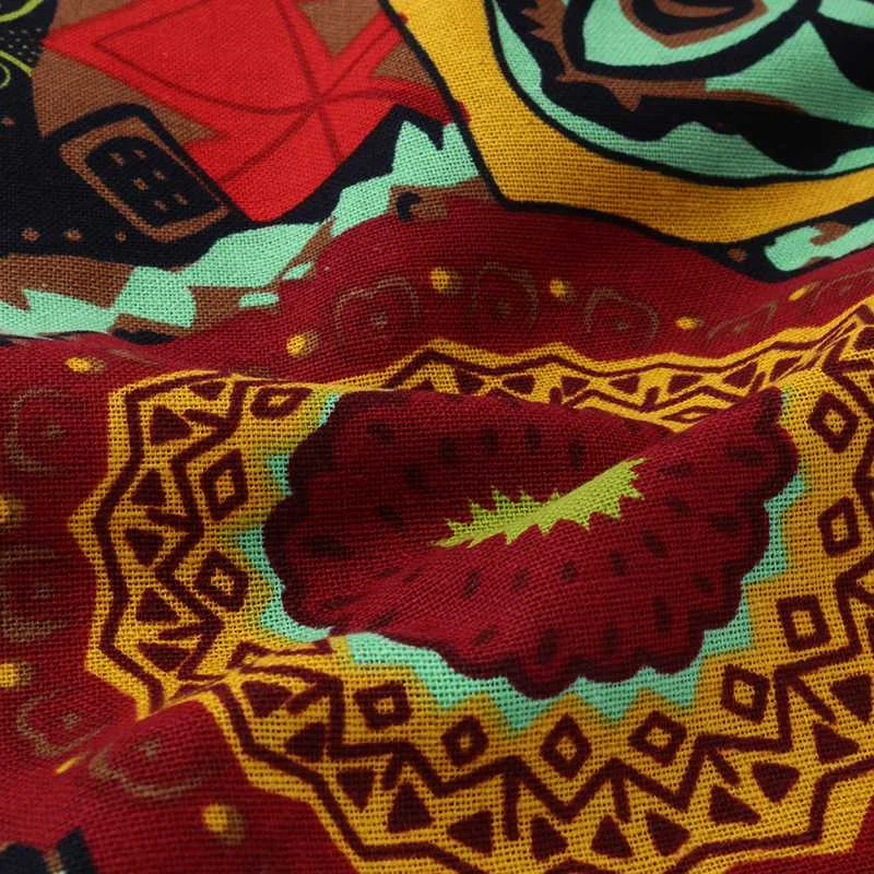 Винтажное летнее платье с цветочным принтом, Женский хлопковый сарафан, ZANZEA, 3/4 рукав, средней длины, Vestidos, Женский плиссированный халат размера плюс