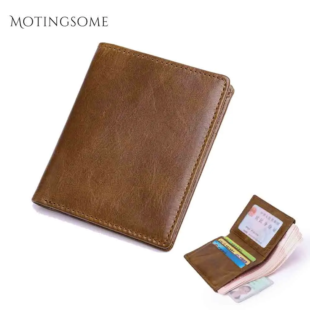 

Slim Genuine Leather Wallets and Purses Minimalism Square Wallets Short Style Zipper Card Holder Cion Purse Luxury Design 2020