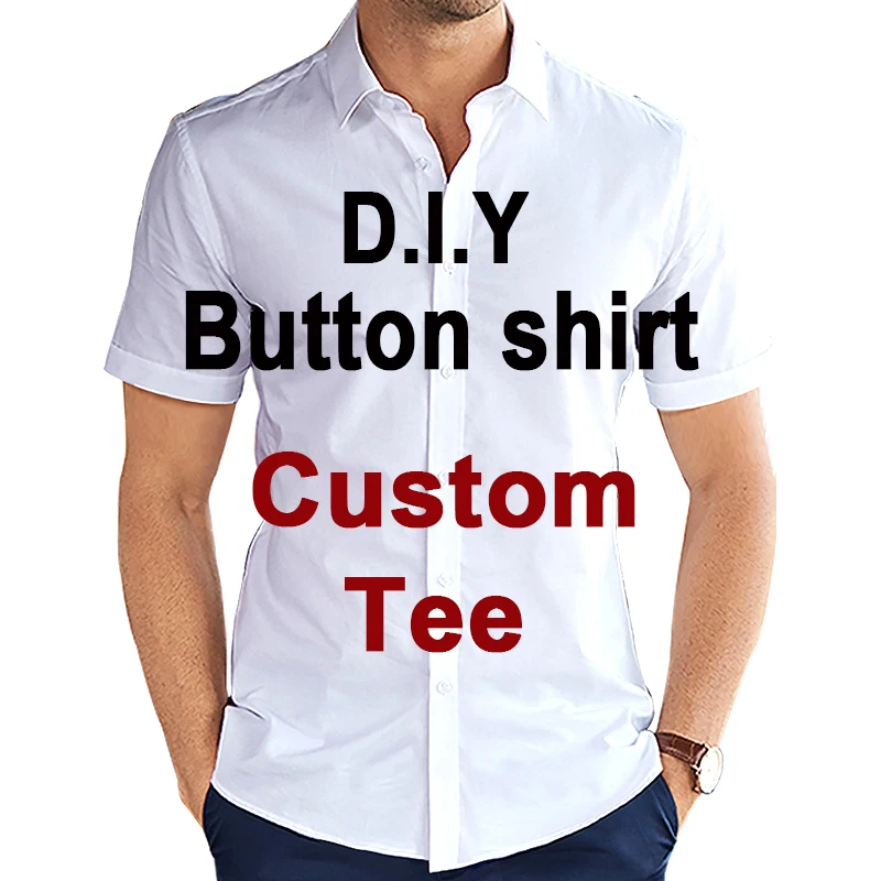 

CJLM 3D Print Men/Woman Diy Custom Design Button shirt Hip Hop Hawaiian shirt Factory Wholesalers Suppliers For Drop Shipper