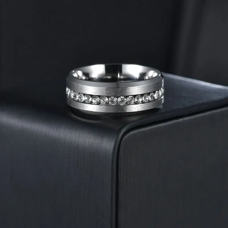 Stainless Steel Couple Rings wedding rings finger rings engagement rings couple rings stainless steel rings For Men And Women
