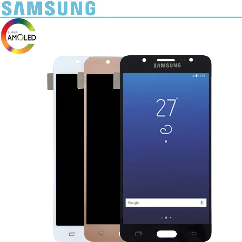 Оригинальный ЖК-дисплей 5 2 ''SUPER AMOLED для SAMSUNG Galaxy J5 2016 J510 J510F J510FN J510M с сенсорным