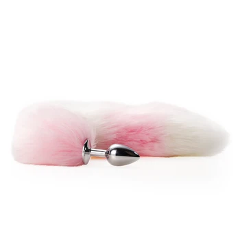 Anal Tail Metal Butt Plug Adults Games Anal Plug Cat Fox Tail Erotic Cosplay Goods Annal Sex Toys For Women Couples Sexy Shop 5