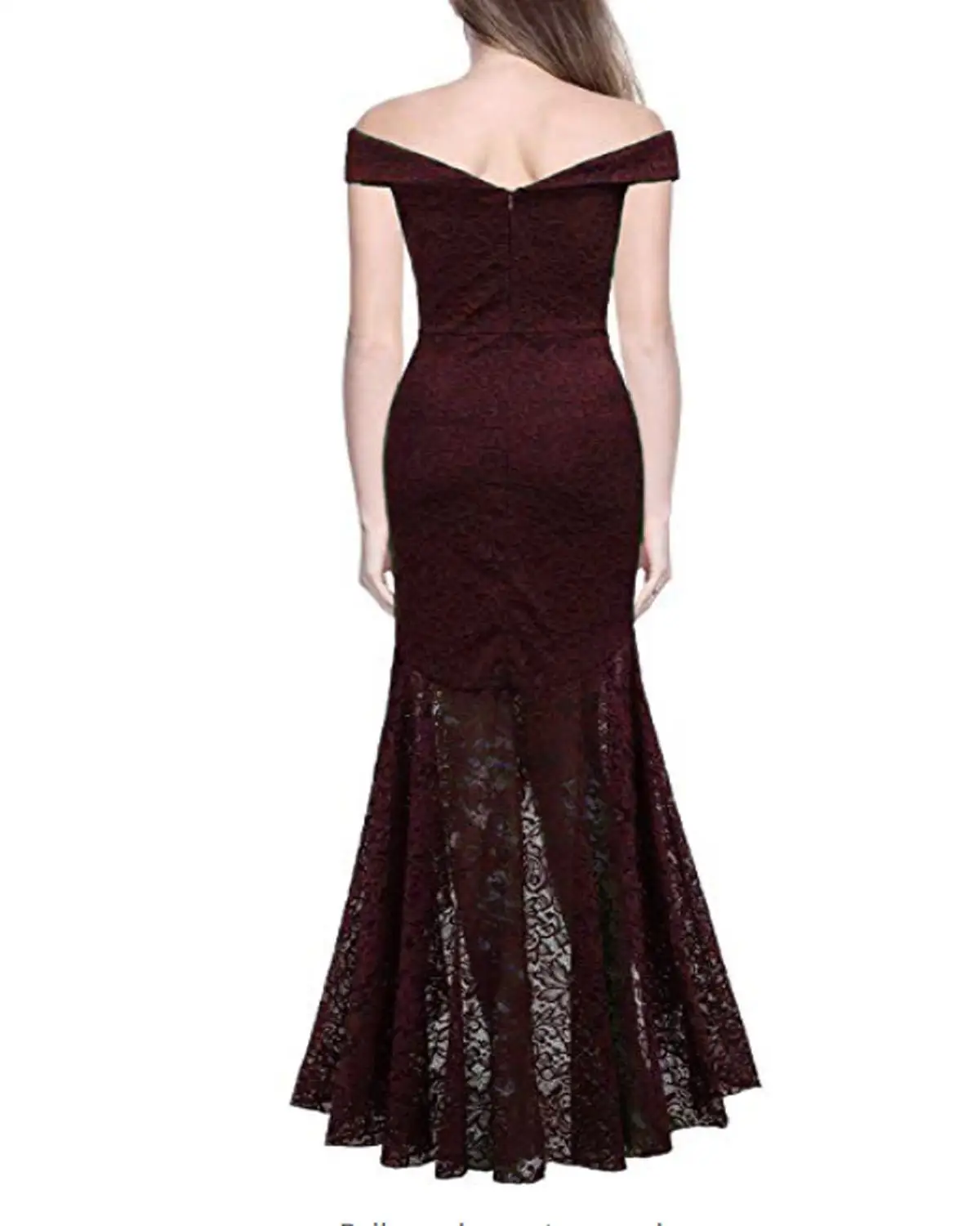 

Linglewei 2019 Autumn new style one shoulder lace long package hip hem swallow tail sexy dress