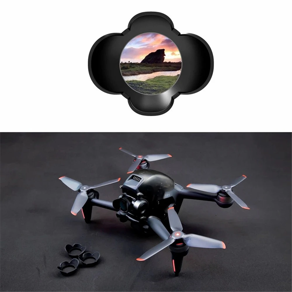 1 * Солнцезащитная Антибликовая крышка объектива Gimbal защитная для DJI FPV Combo |