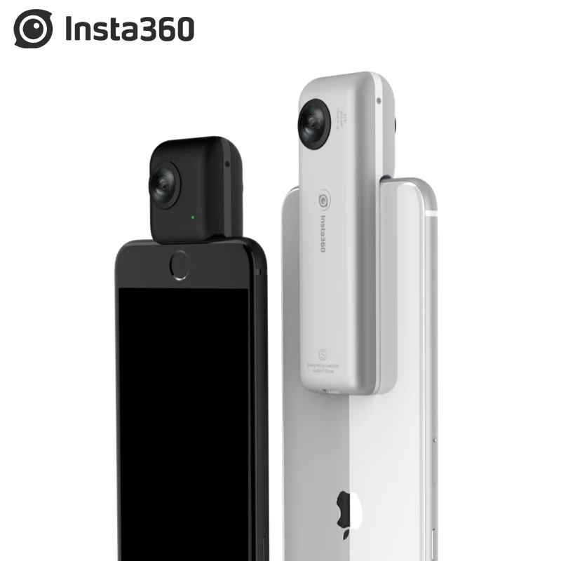Панорамная видеокамера Insta360 One X /Insta360 Nano S 4K 360 VR фотографии 20 МП для iphone XS XR iPhone 7 8 6