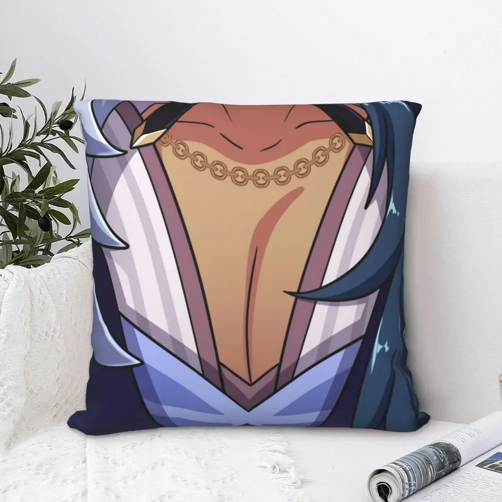 Декоративный чехол для подушки ZENGIA Genshin Impact Kaeya размеры 45x45 см 40x40 50x50 | Дом и сад