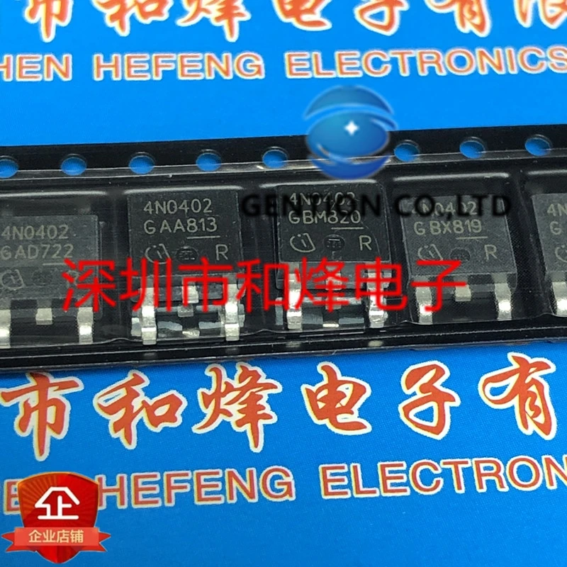 

10 шт. Φ 4N0402 TO-252 40V 100A IPD100N04S4-02 100% новый и оригинальный
