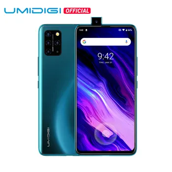 Перейти на Алиэкспресс и купить UMIDIGI S5 Pro Helio G90T игровой Процессор 6 ГБ 256 ГБ FHD + AMOLED встроенный отпечаток пальца всплывающая селфи камера NFC мобильный телефон 48 м