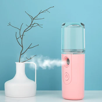 

30ML Mini Nano Facial Sprayer USB Nebulizer Face Steamer Humidifier Hydrating Anti-aging Wrinkle Women Beauty Skin Care Tools