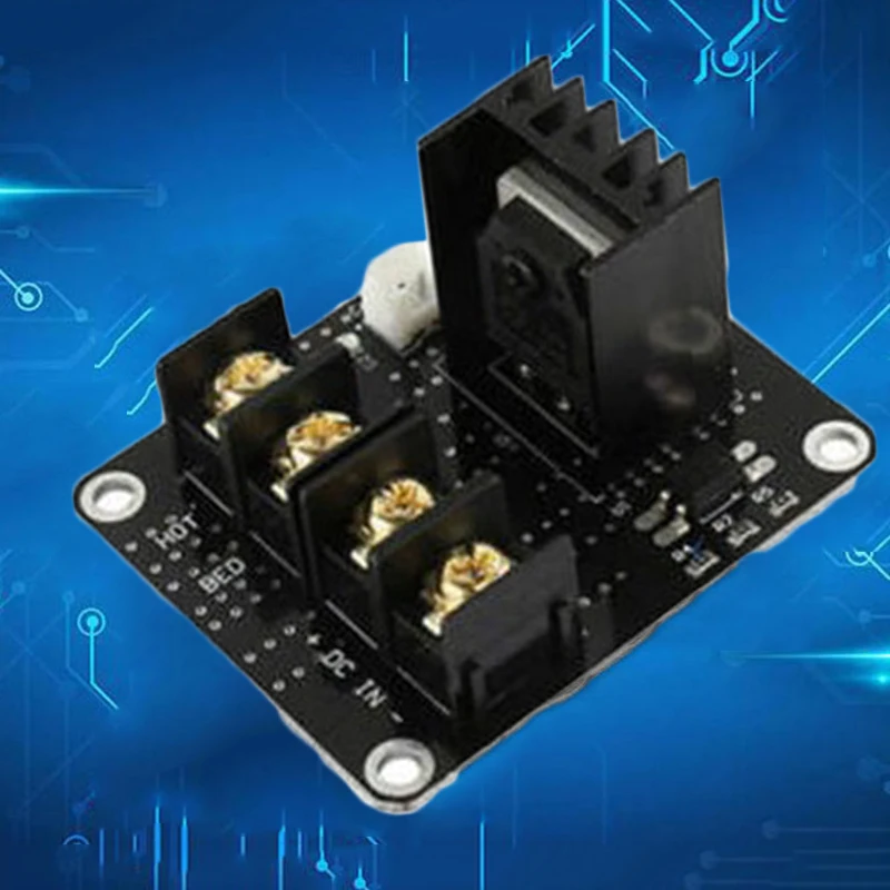 2шт черный ANET A8 MOSFET плата обновления для 3D-принтера с подогревом кровати модули питания