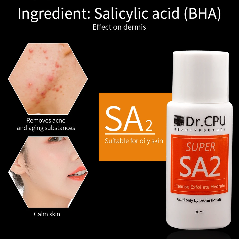 30ML High Concentrated Aqua Peeling Solution AS1 SA2 AO3 For
